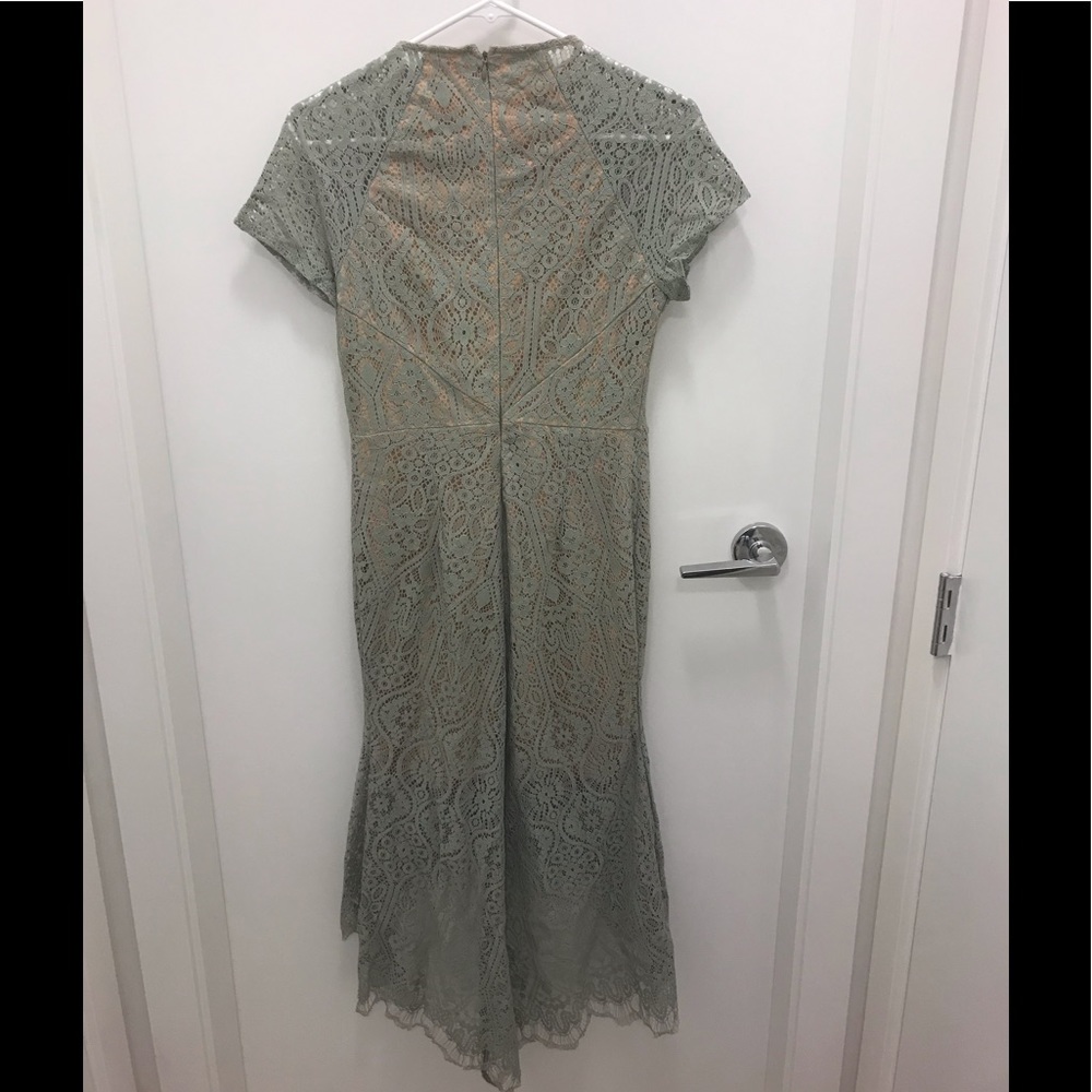 Wildfire Mint green Mermaid lace dress M